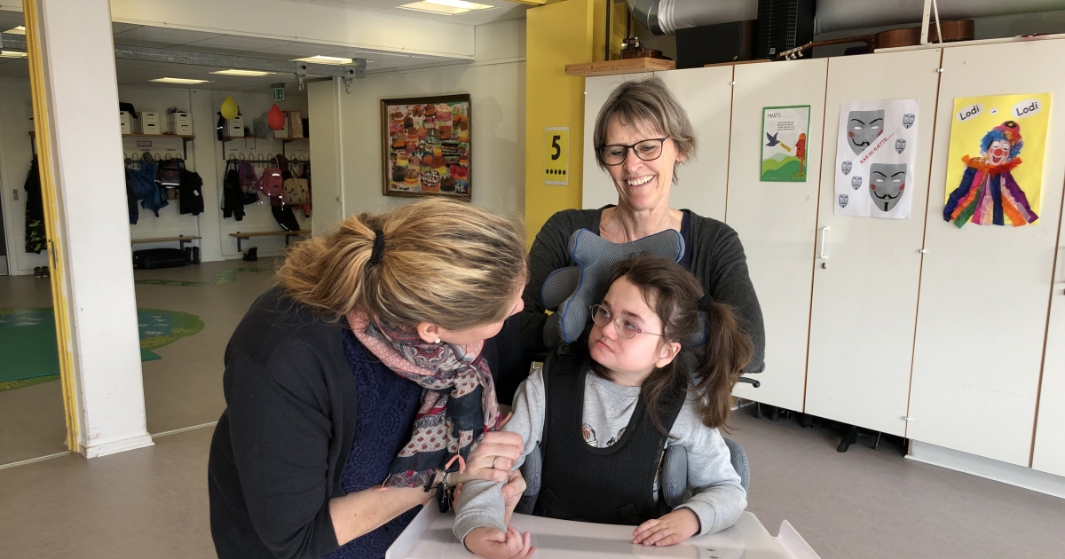 The Baffin chair makes the school day easier at Skolen ved Skoven ...